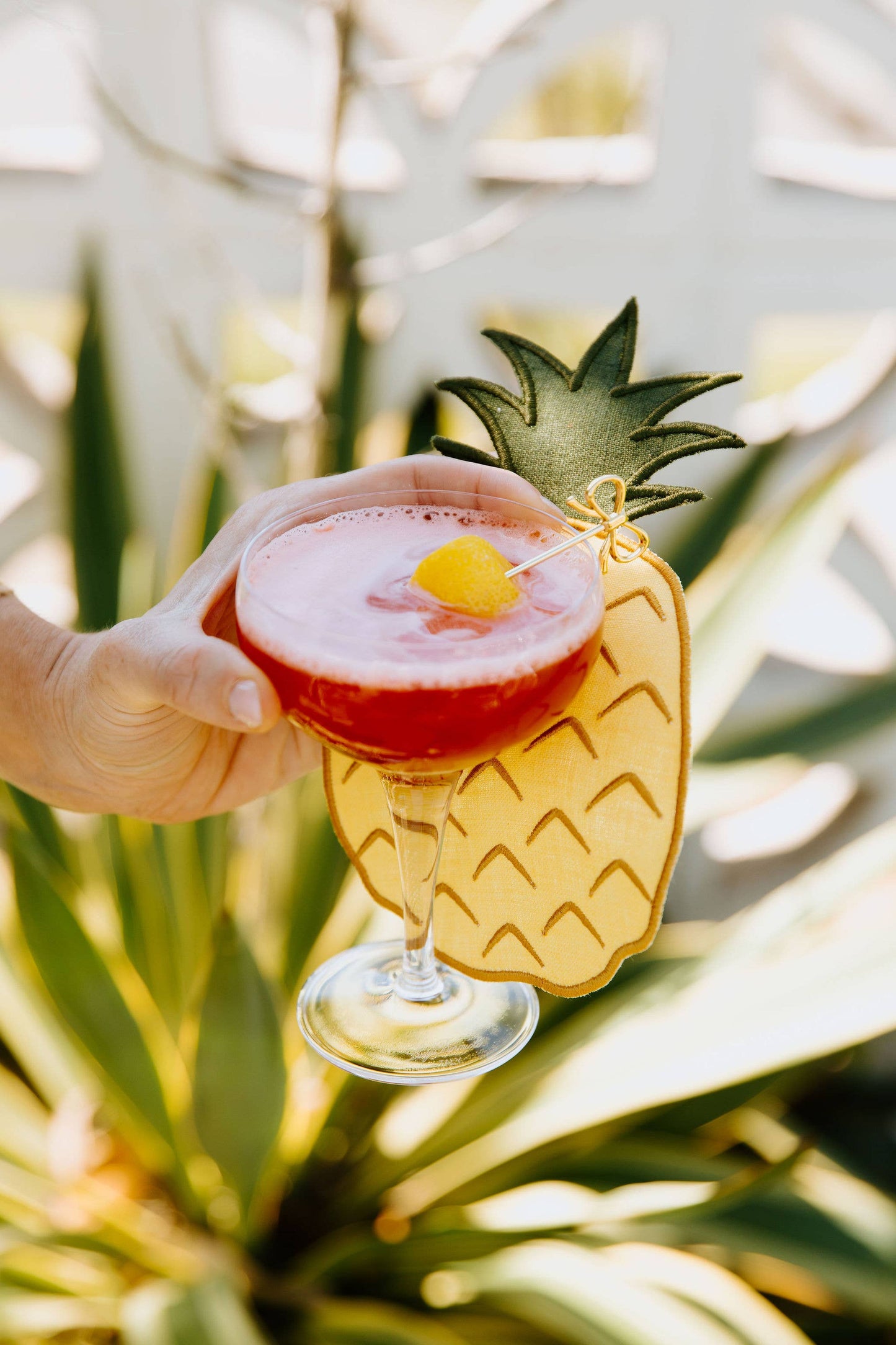 Pineapple Cocktail Napkin - Set of 4