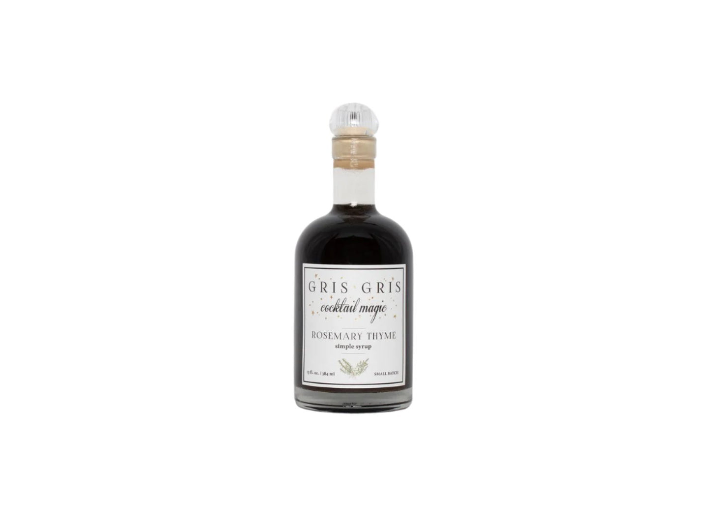 Rosemary Thyme Black Peppercorn Simple Syrup 13 fl. oz.