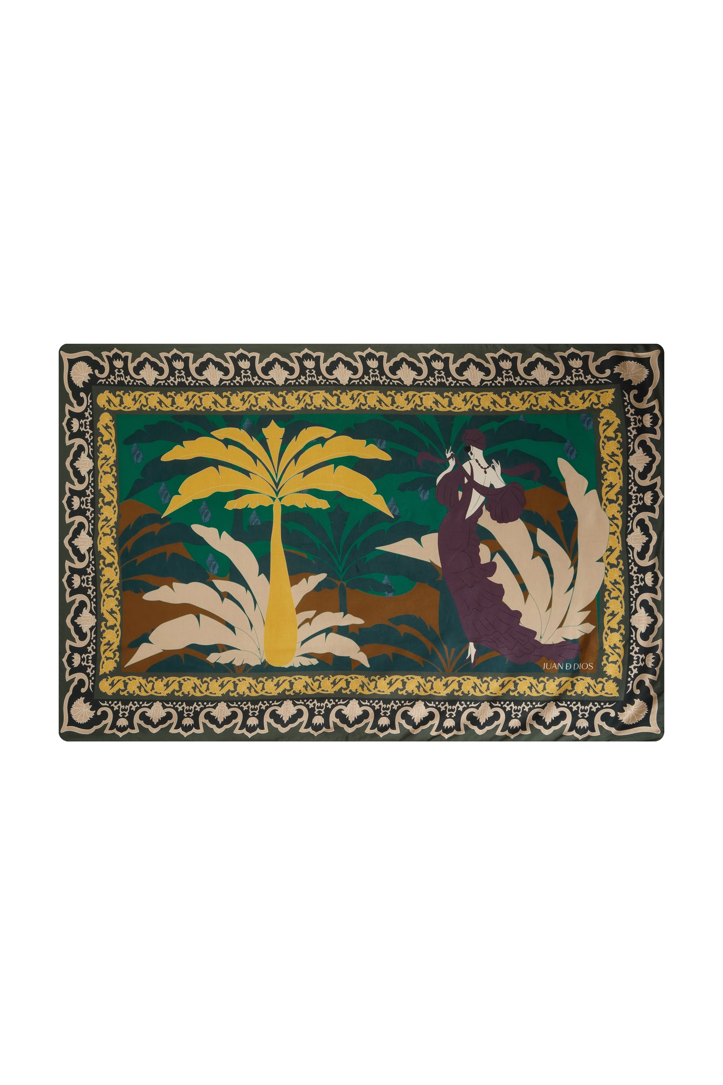 De La Falaise Cotton Silk Sarong