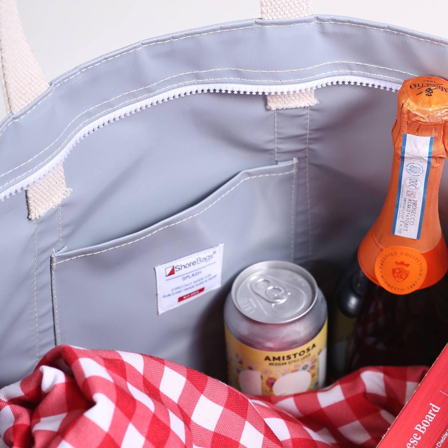 Big Sur Splash Tote : Red
