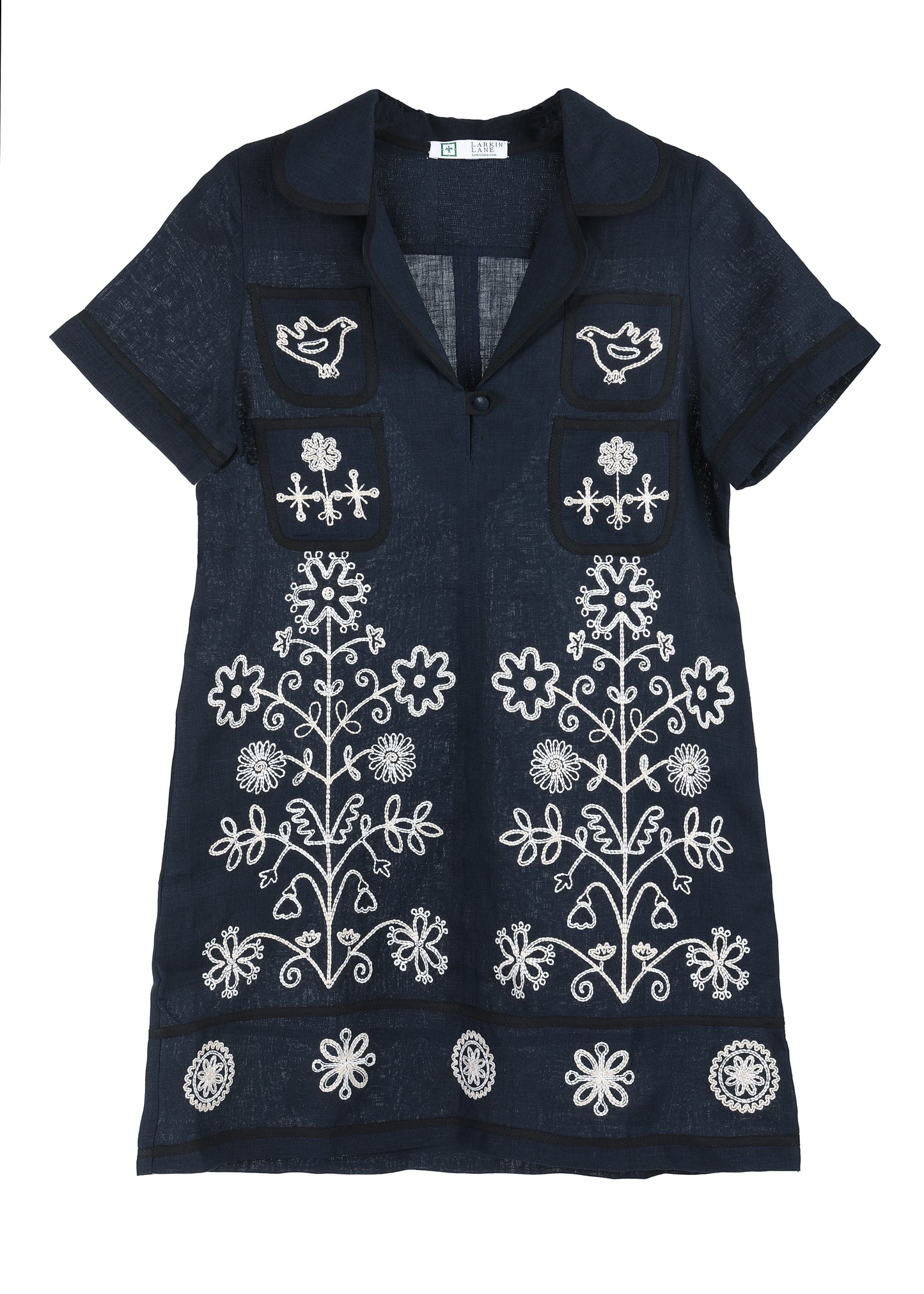 Alouette Dress - Navy
