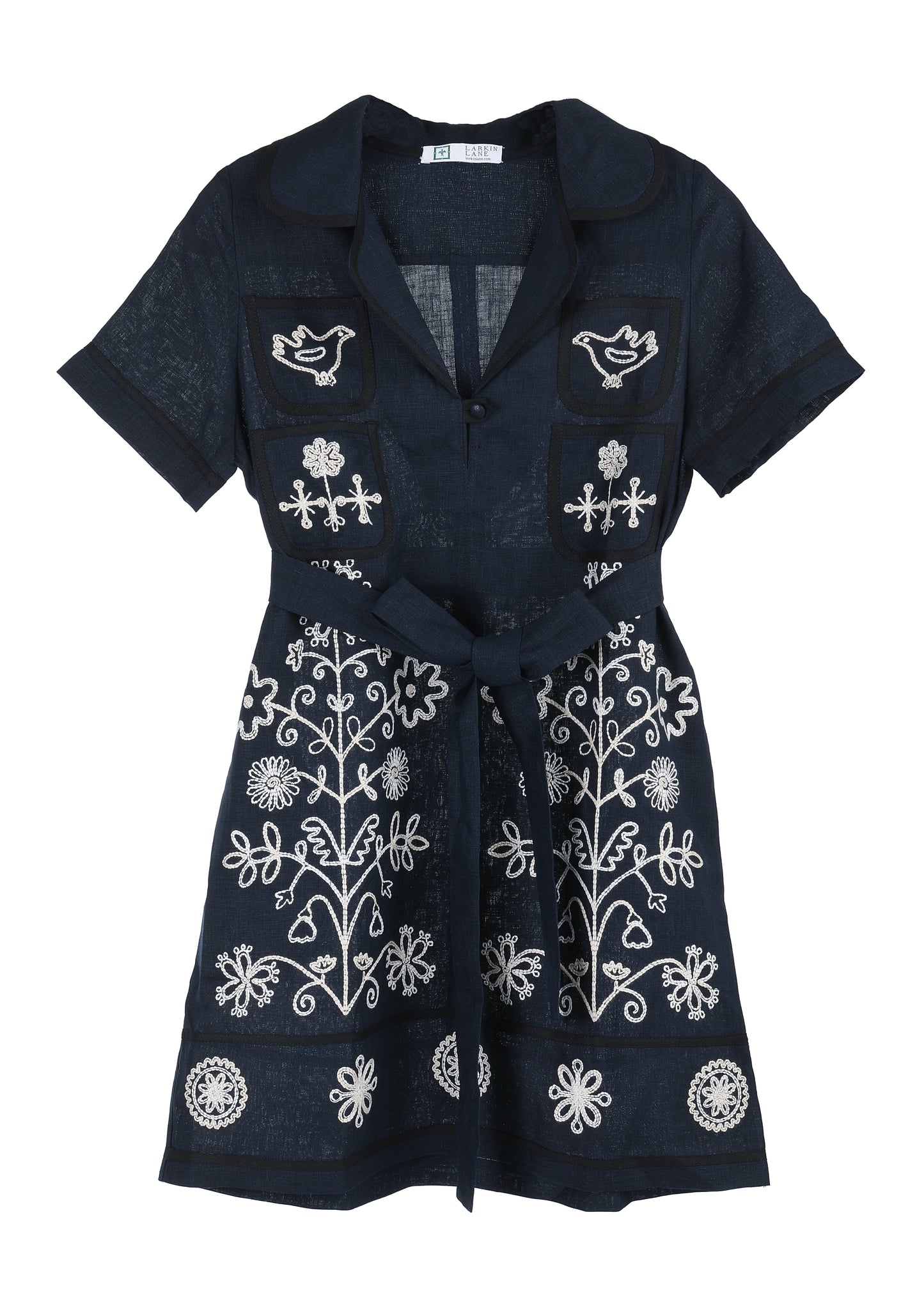 Alouette Dress - Navy