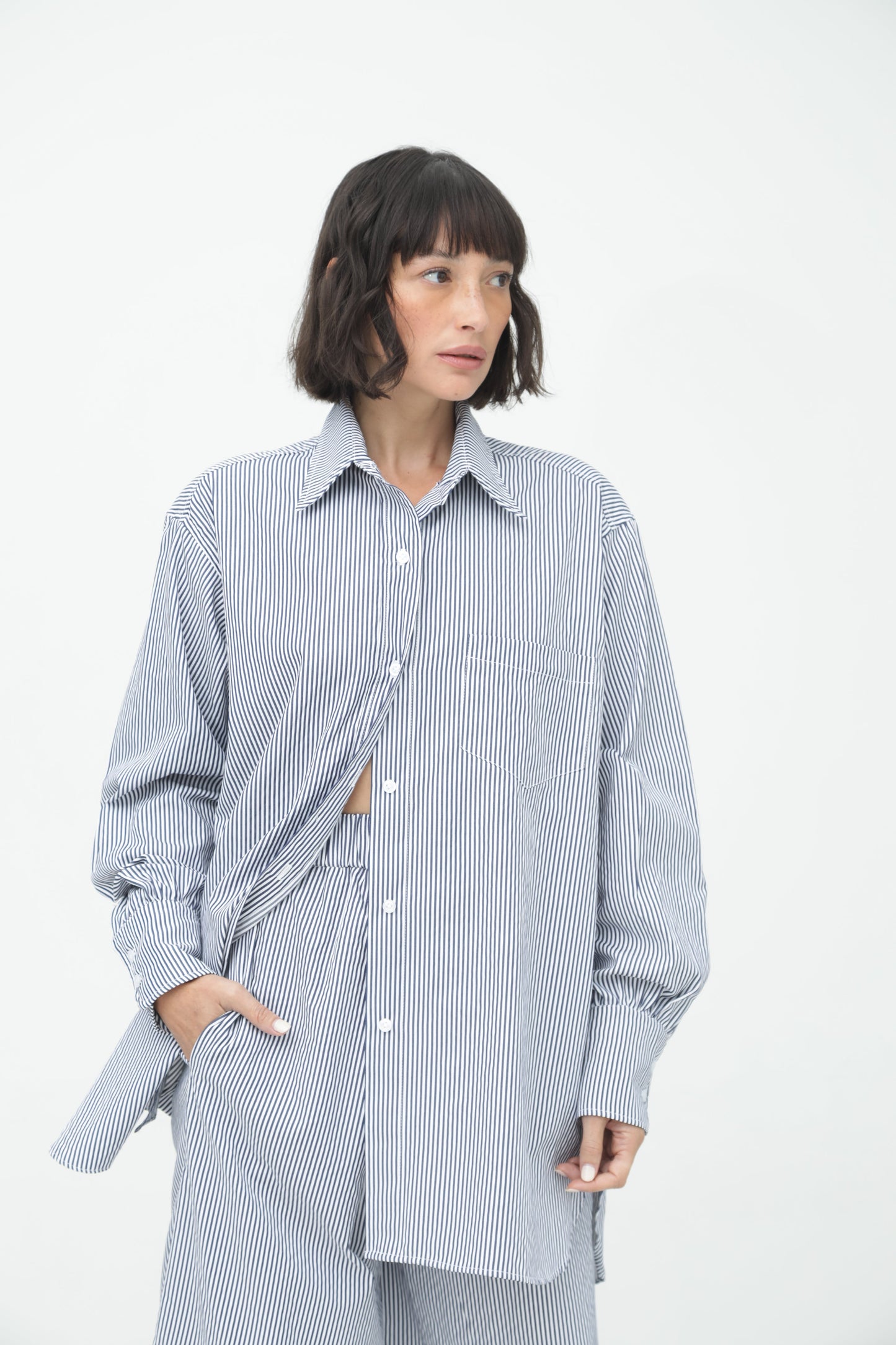 The Striped Boyfriend Shirt