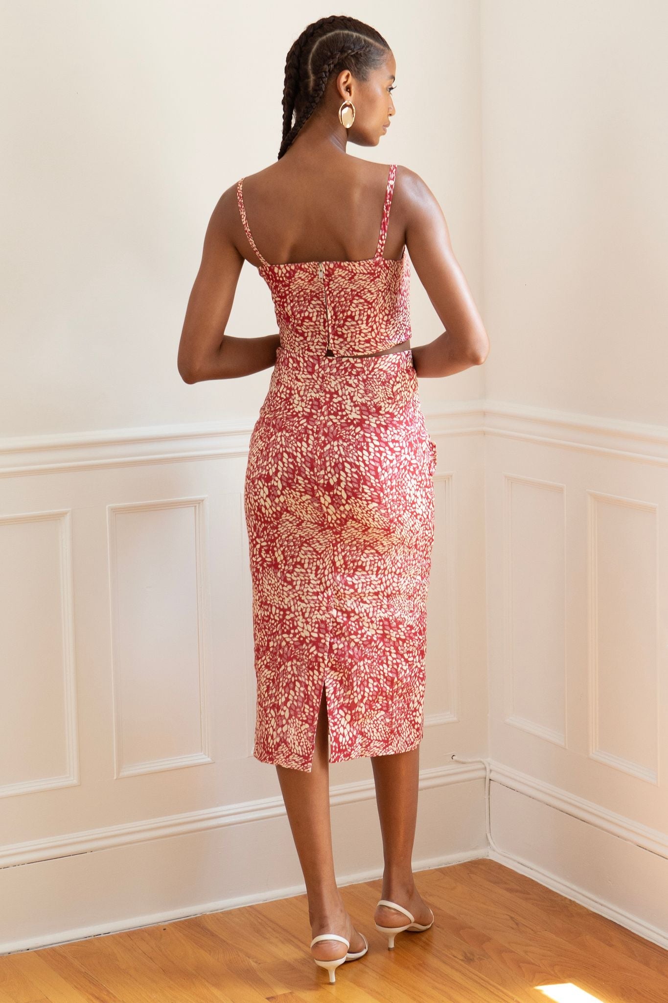 Mila Skirt Abstract Animal