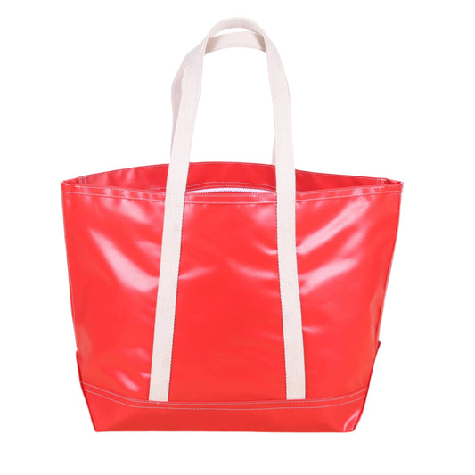 Big Sur Splash Tote: Red