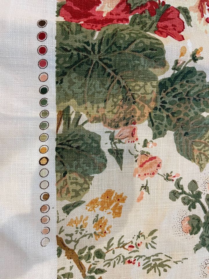 Discontinued Lee Jofa Althea Linen Fabric in PR Shell