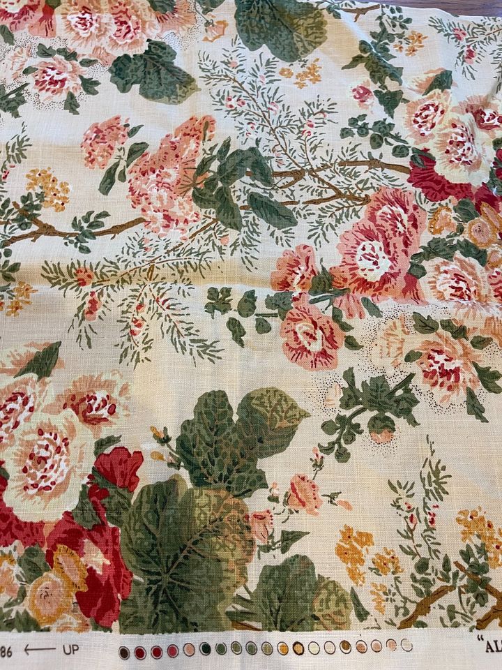 Discontinued Lee Jofa Althea Linen Fabric in PR Shell
