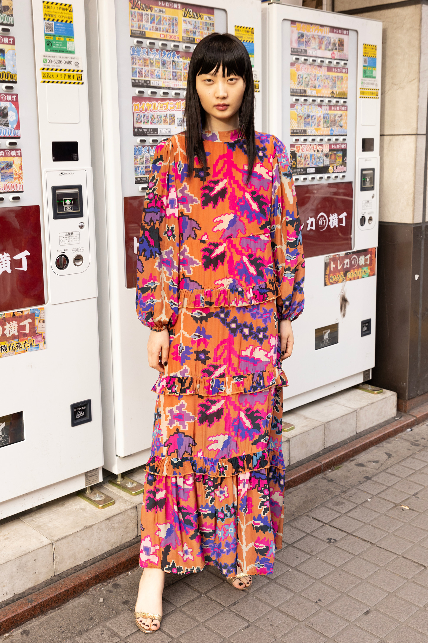 Mock Neck Maxi- Bukhara Toffee