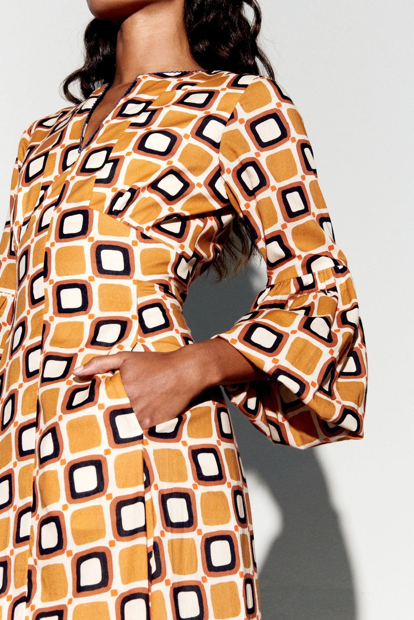 Camila Dress in Loceta Print