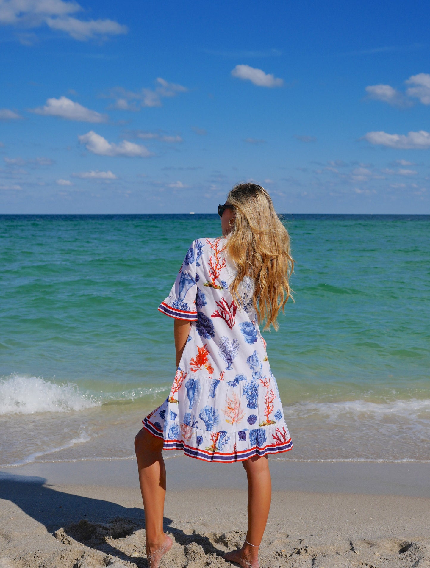 LISBON MINI | BLUE CORAL