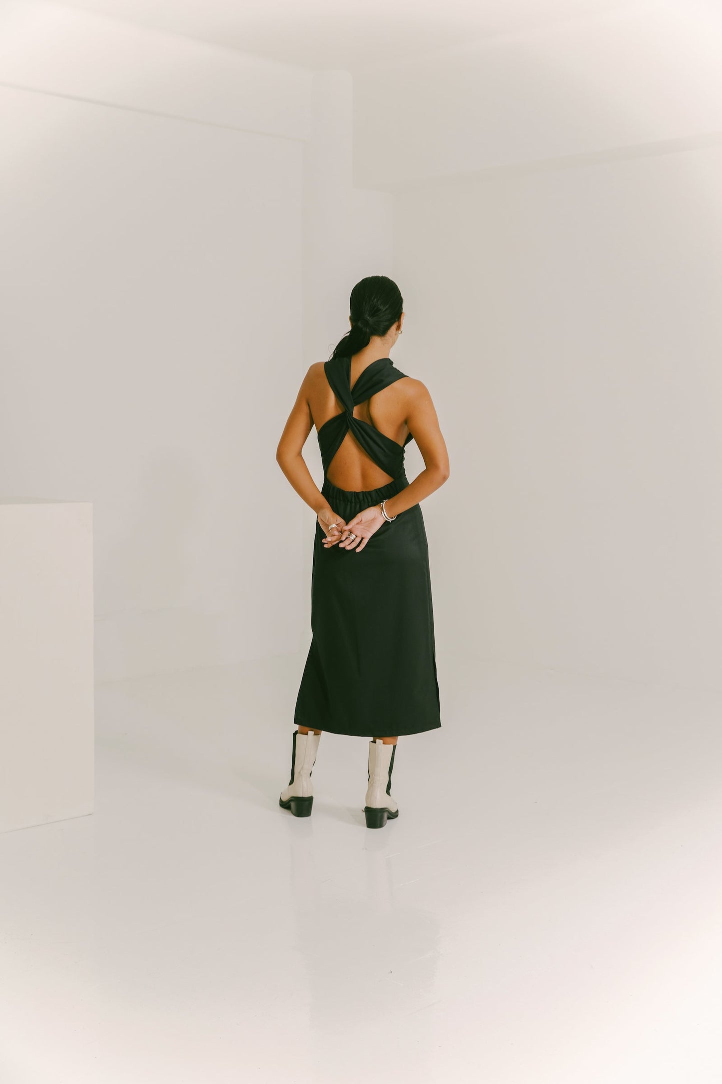 The Cross Back Dress