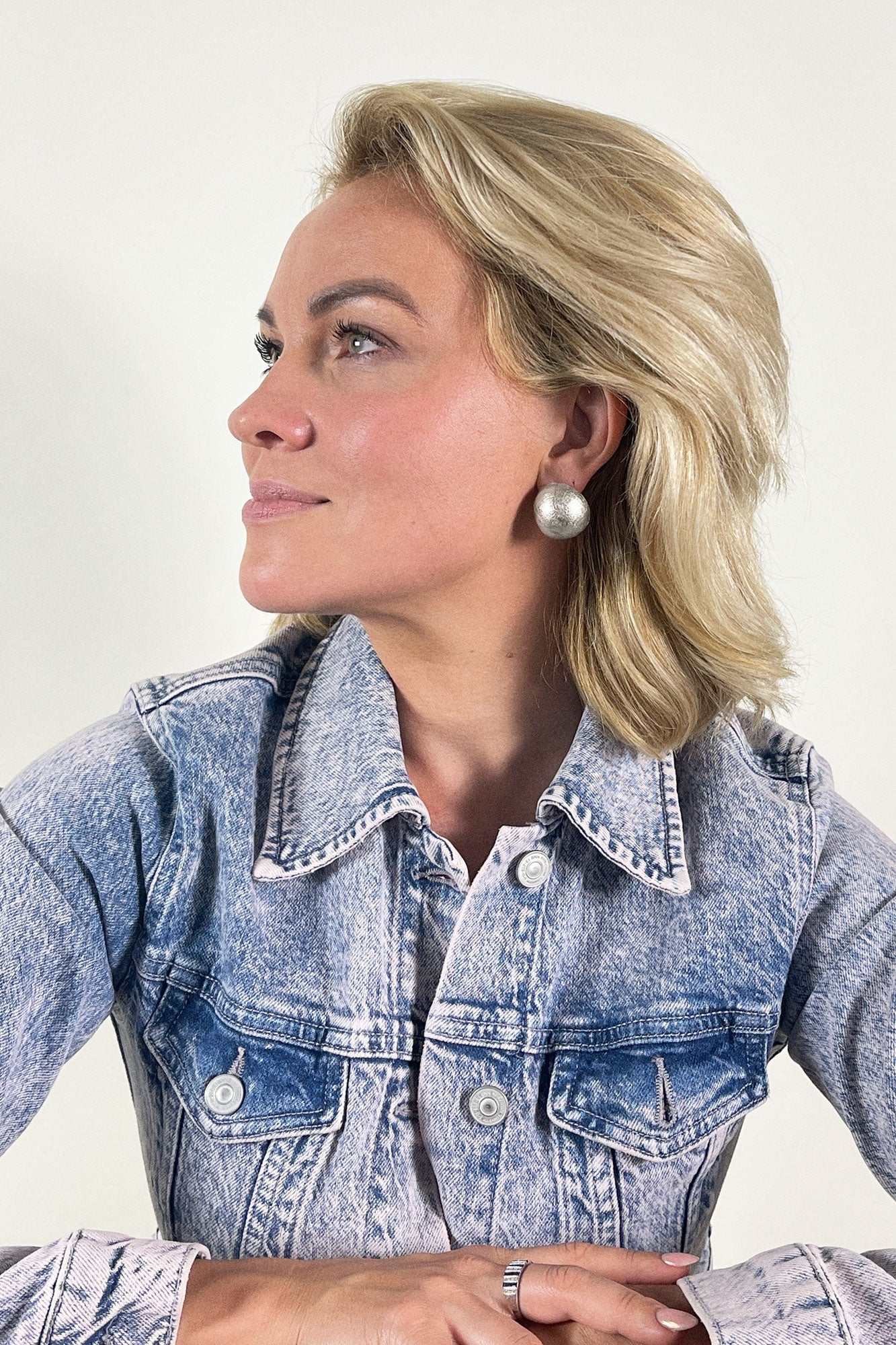 Gaia Earrings in Moonlite Shimmer