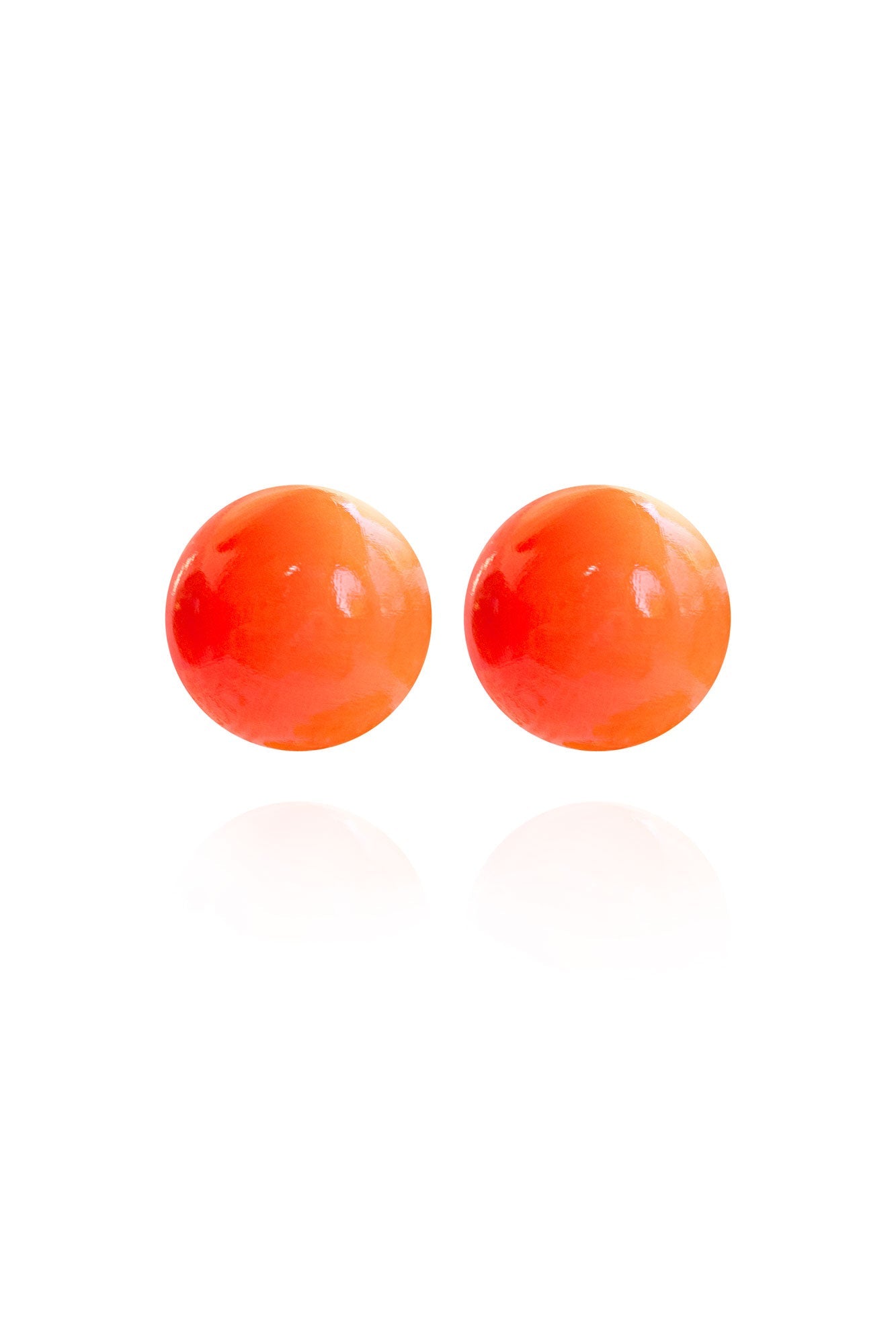 Gaia Earrings in Crimson Blaze