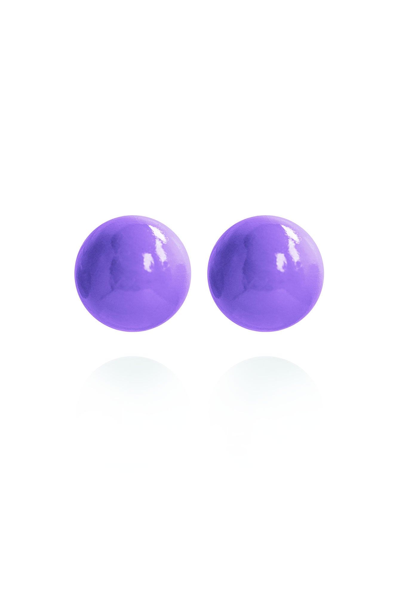 Gaia Earrings in Lavender Mist