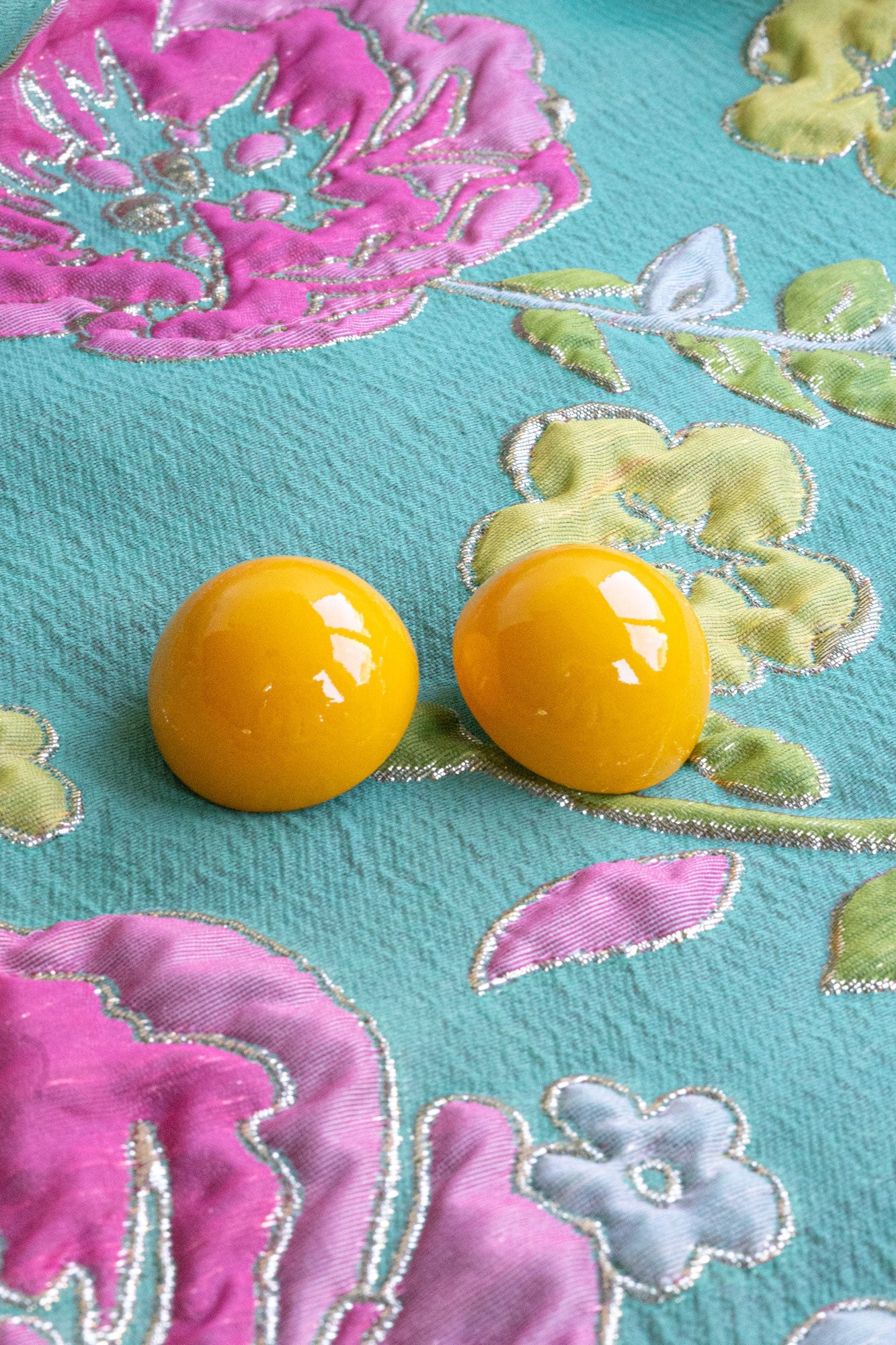 Gaia Earrings in Lemon Zest