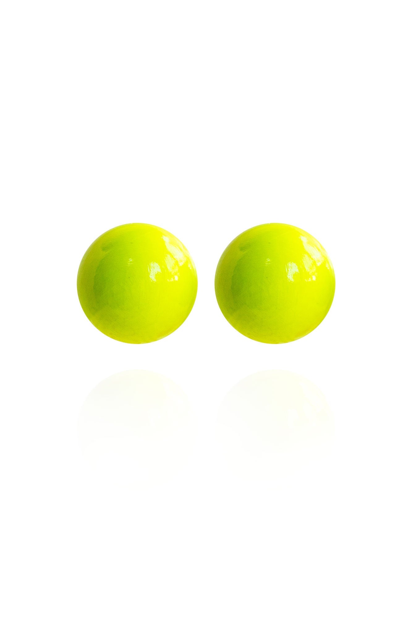 Gaia Earrings in Lime Lights