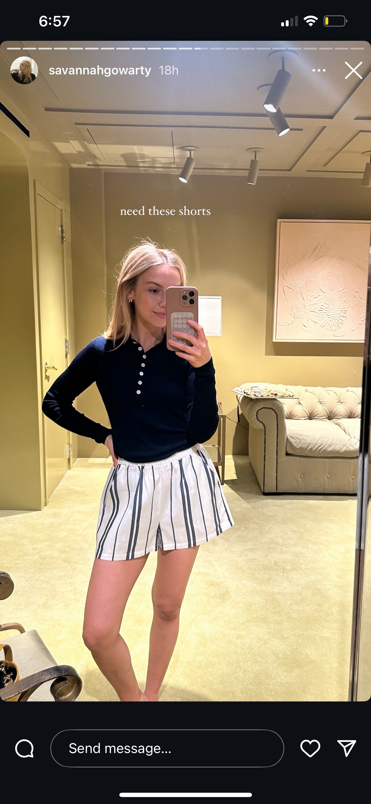 Summer Stripes Shorts