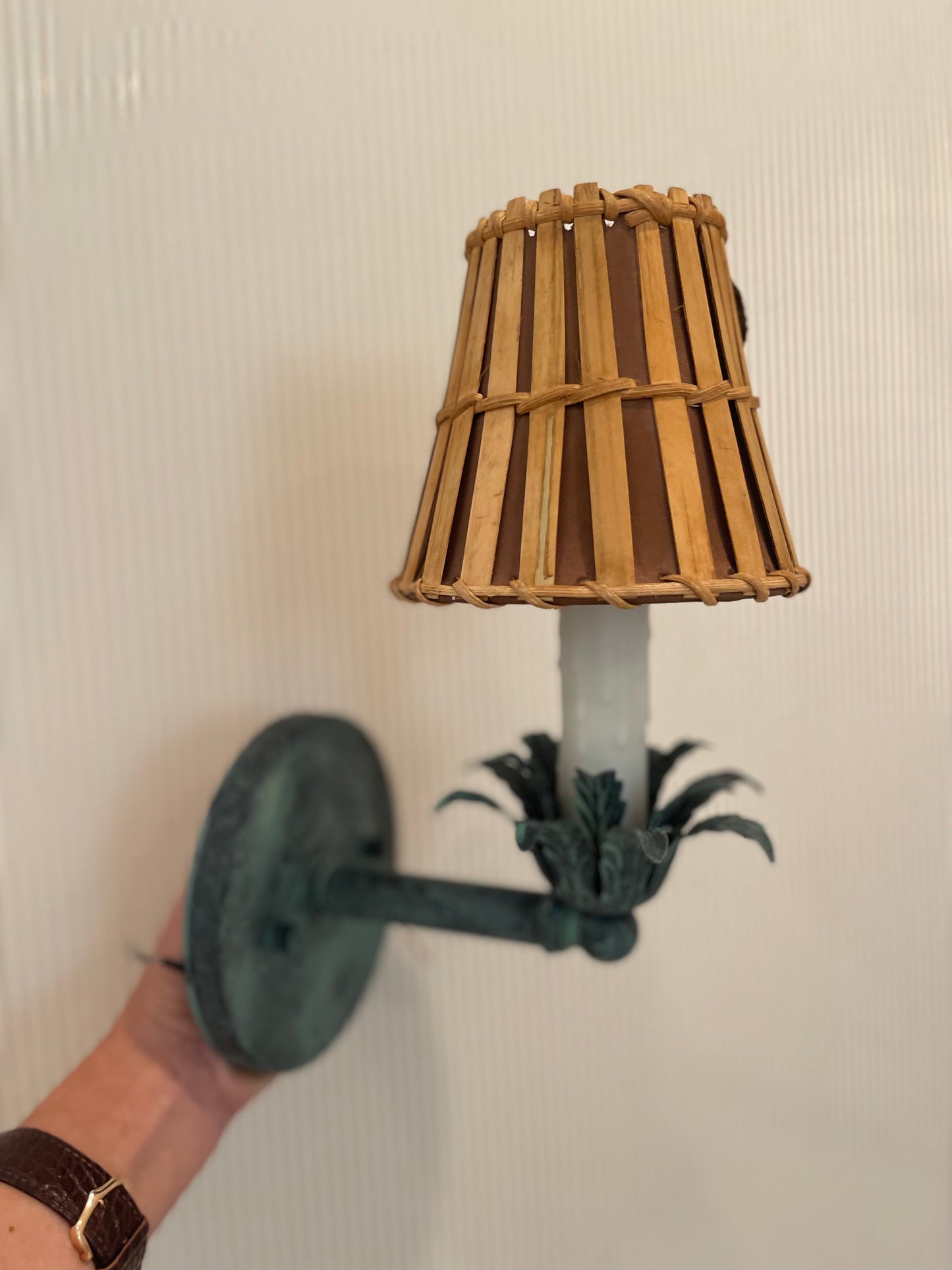 The Bazaar Palm Sconce