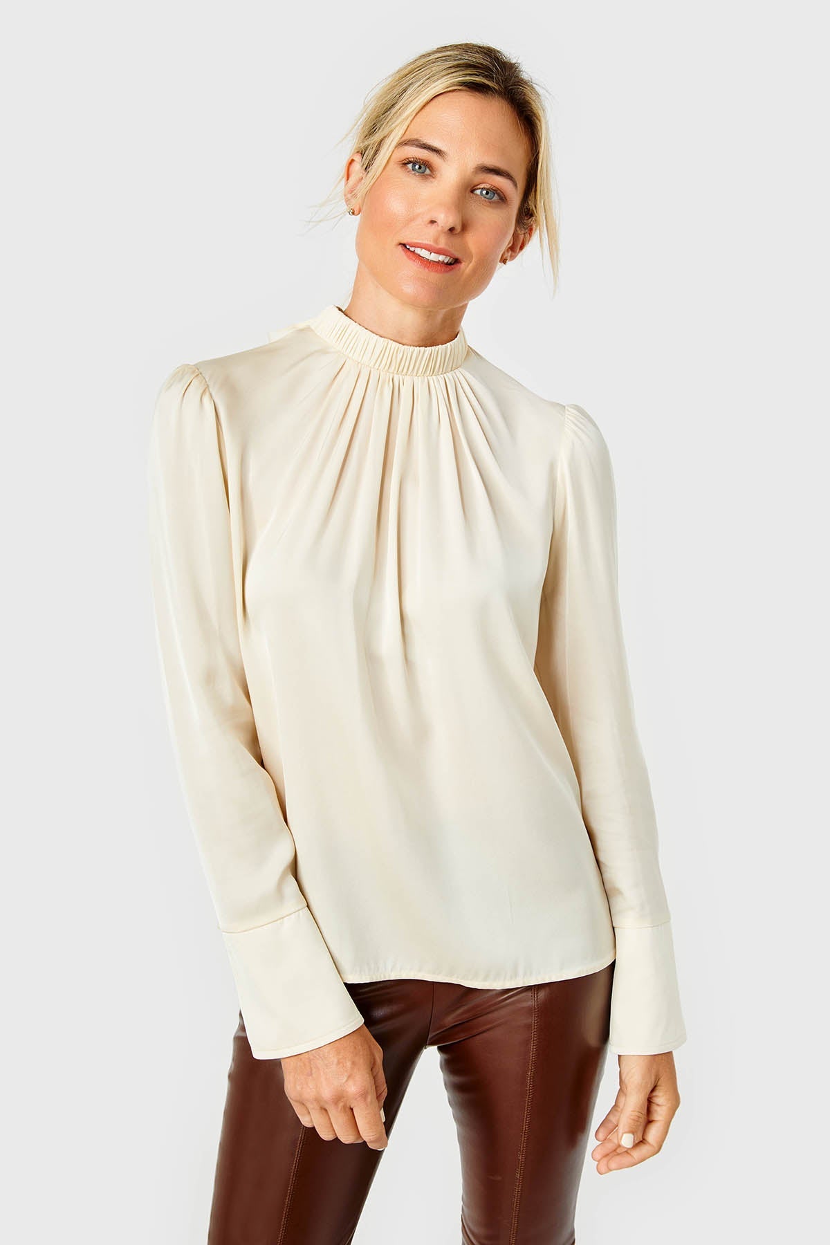 Katherine Blouse-Buttercream