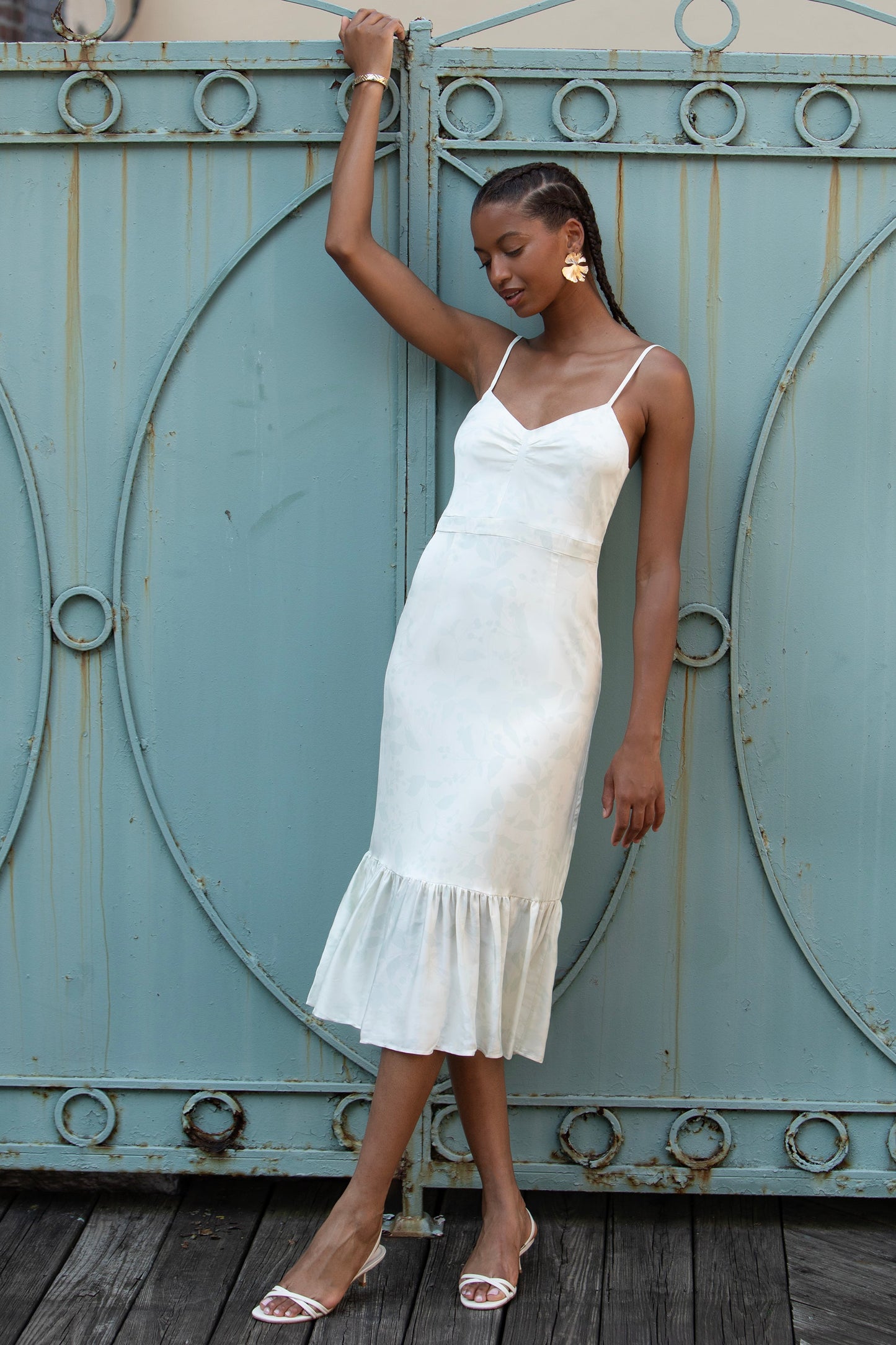 Laura Dress Silhouette Floral