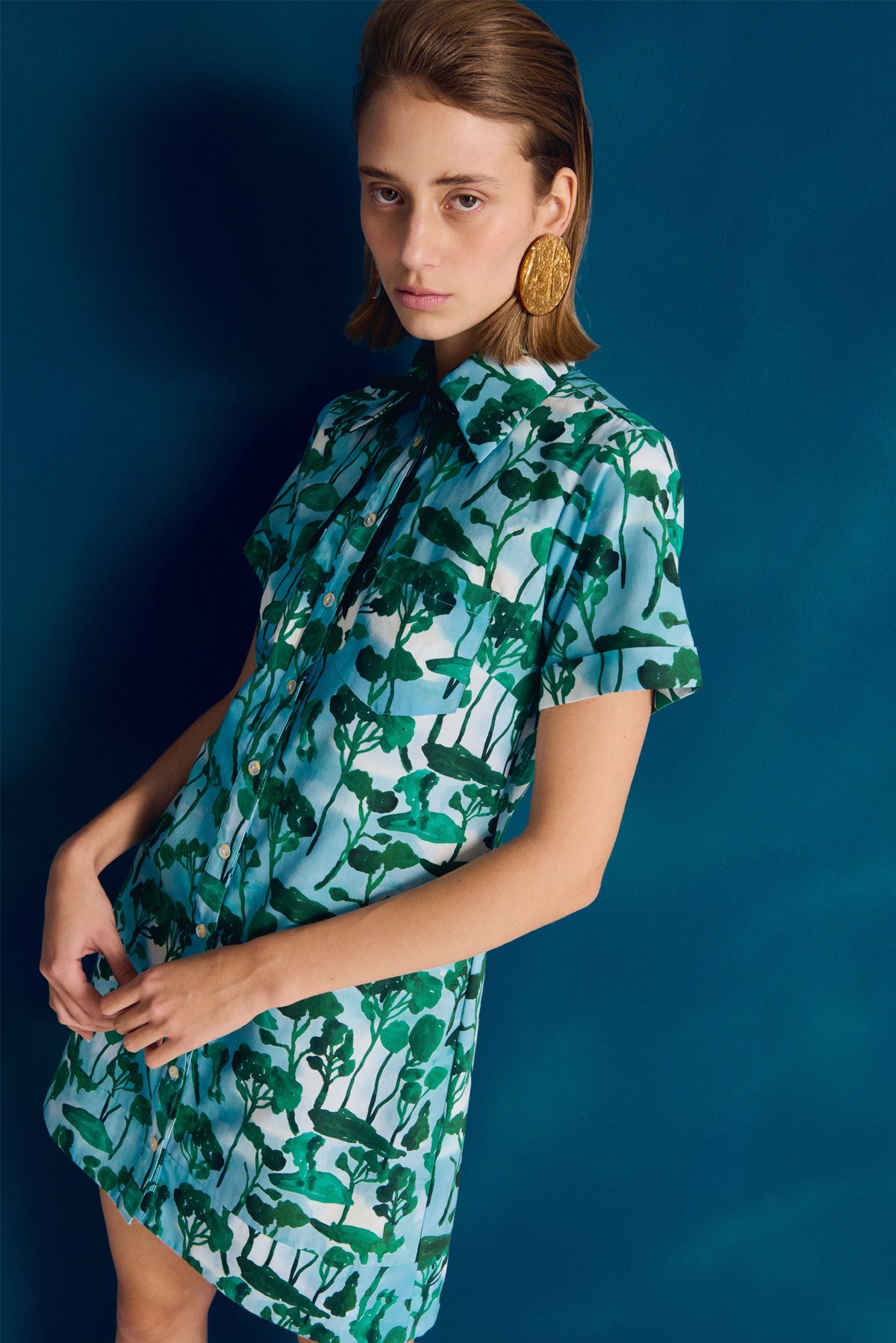 Manu Dress in Cosecha Print
