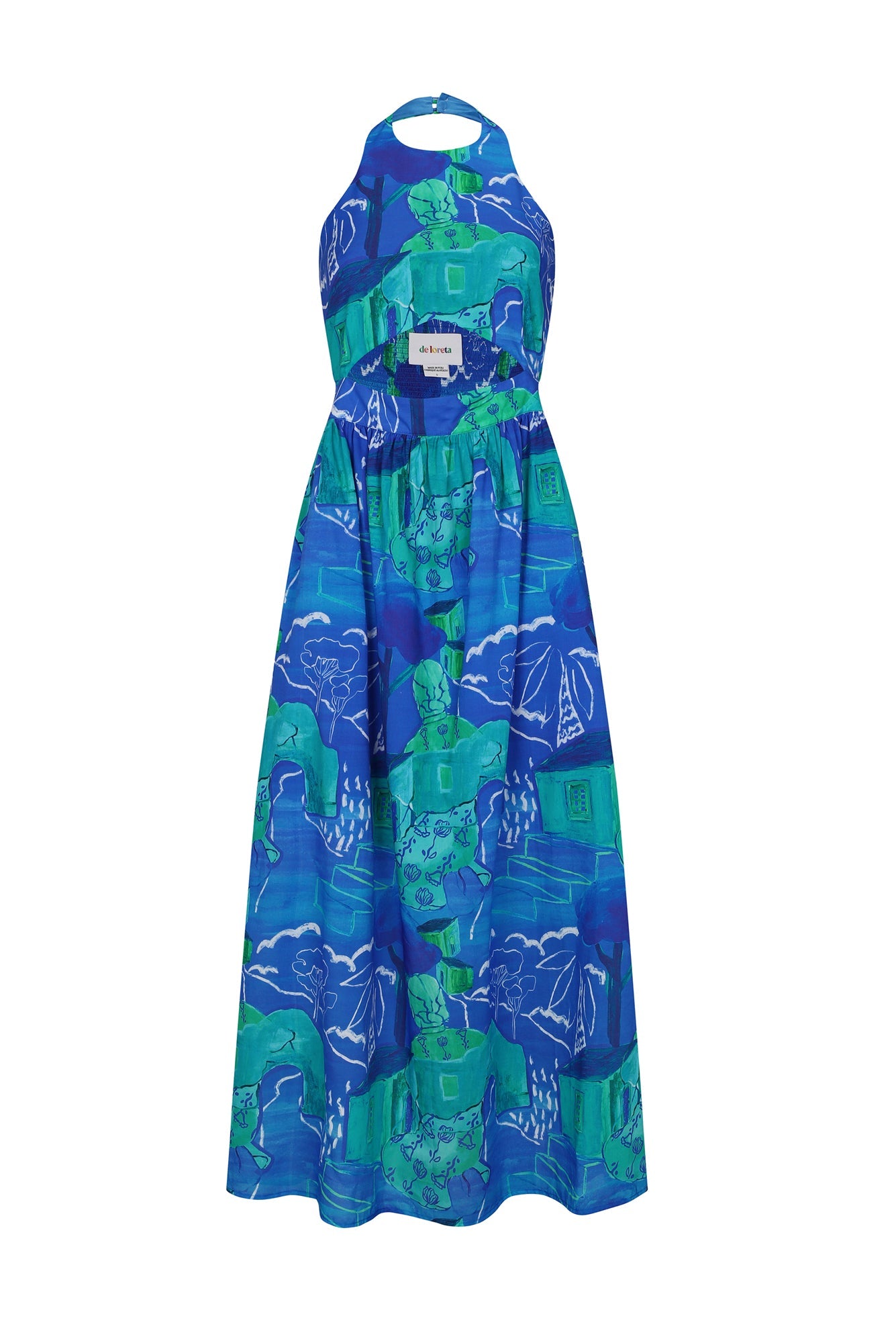 Nuevo Chicha Dress in Siembra Azul Print