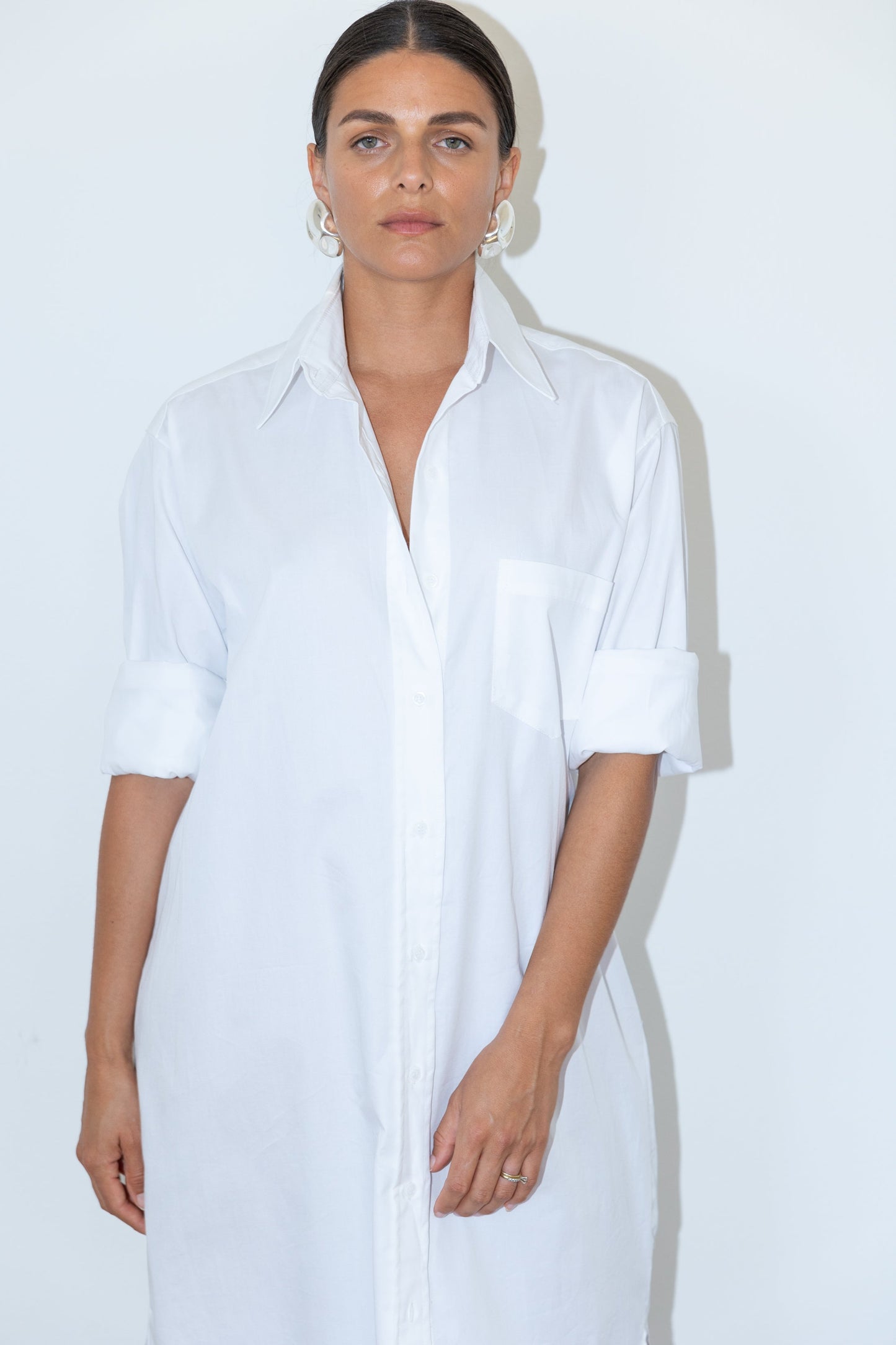 The Boyfriend Shirt Dress, multiple colorways