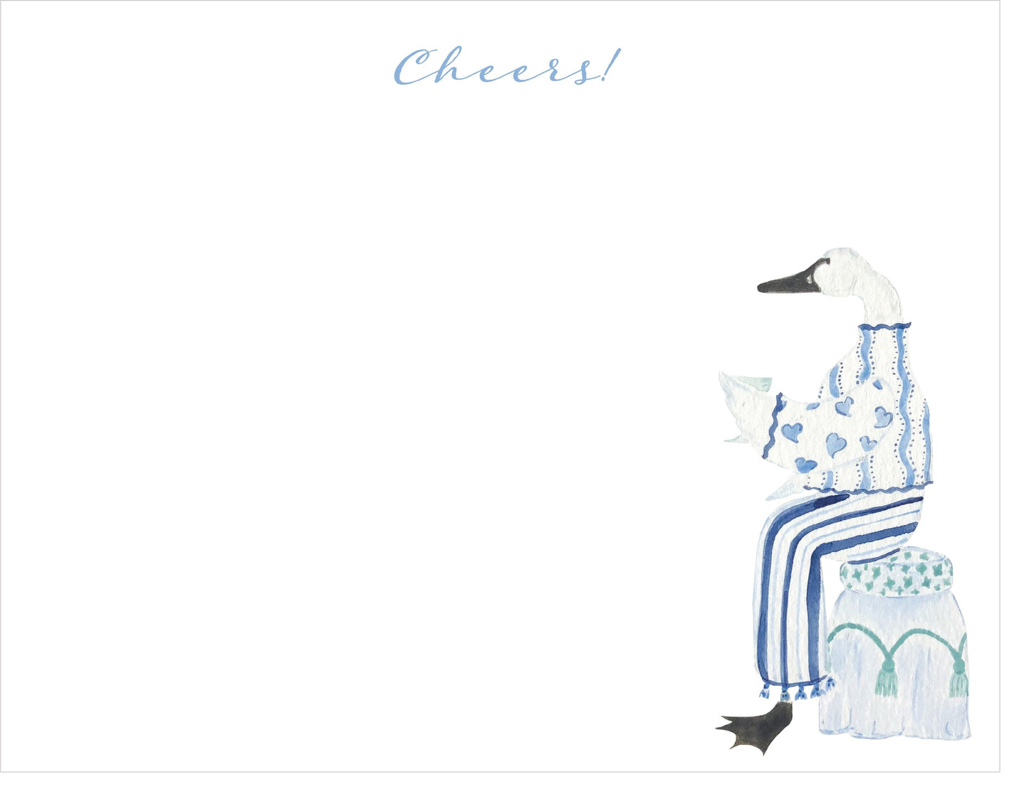 Lady Swan Notecards