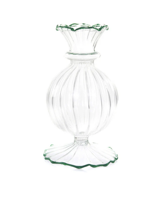 Ruffled Bud Vase