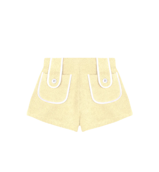 Carambola Towel Short- Vanilla