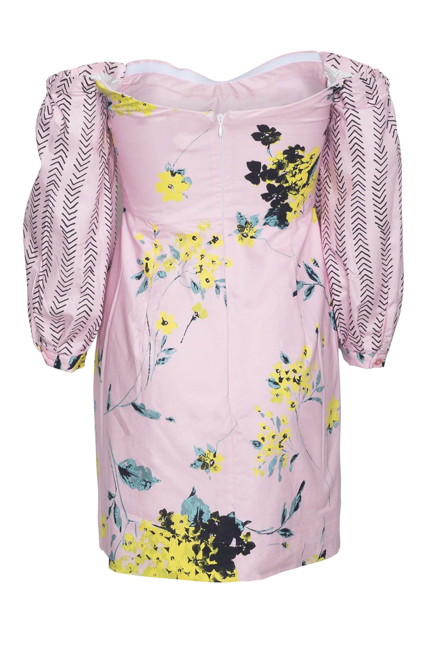 Clementine Dress - Bouquets Floral Pink