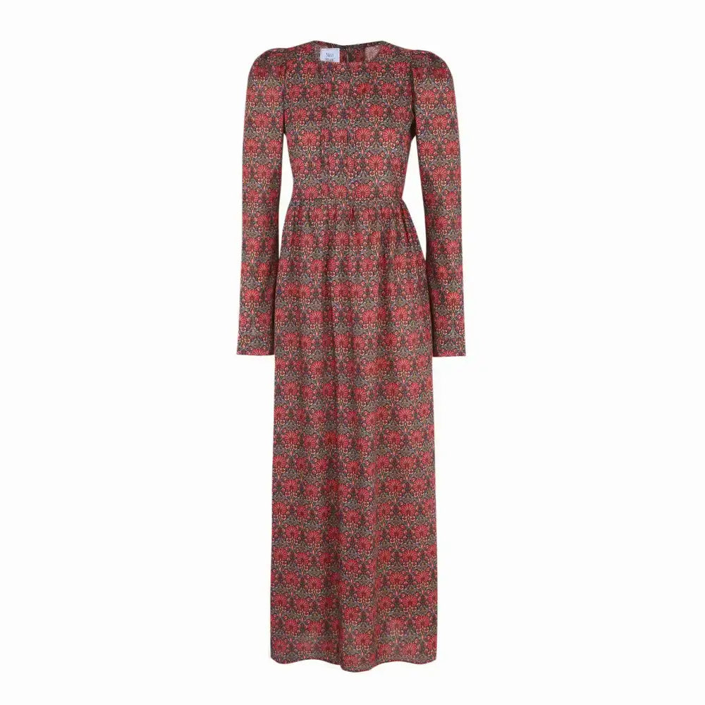 THE BURGUNDY MANUELA DRESS