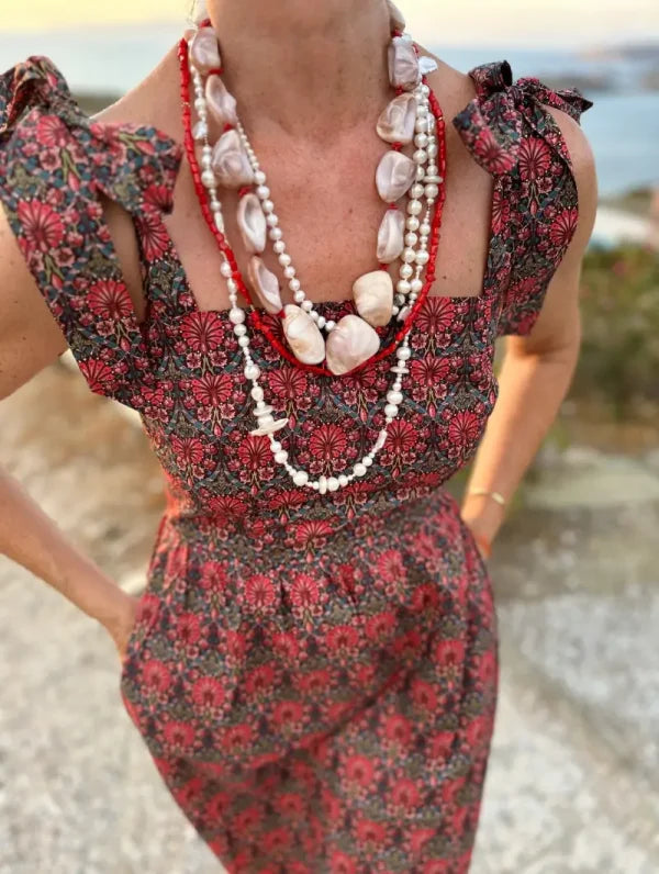 THE BURGUNDY VAL DRESS