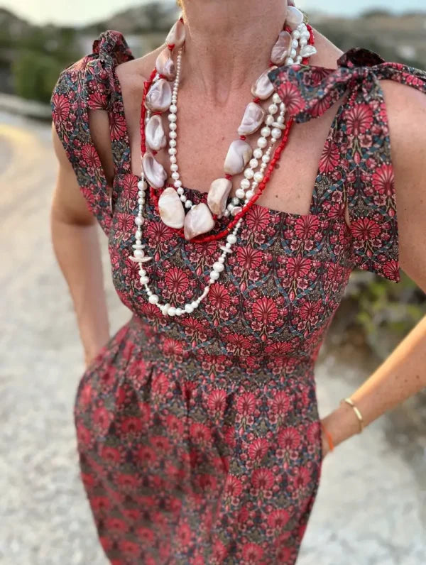 THE BURGUNDY VAL DRESS