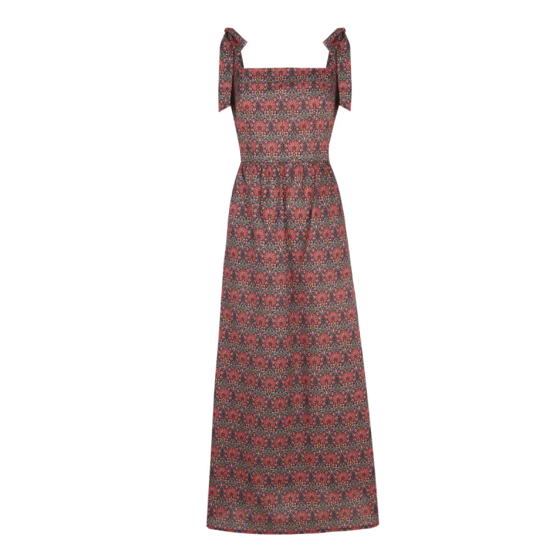 THE BURGUNDY VAL DRESS