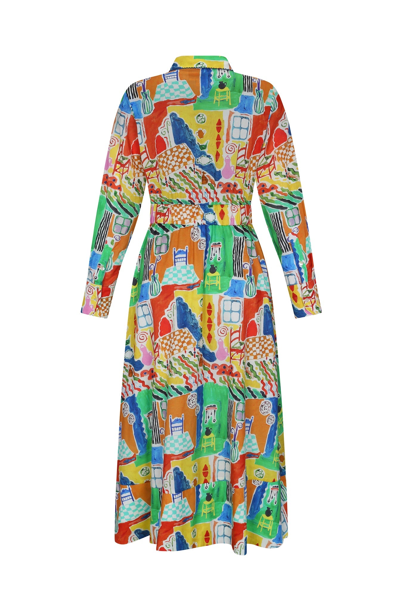 Ucayali Dress in Cocina Dia Print