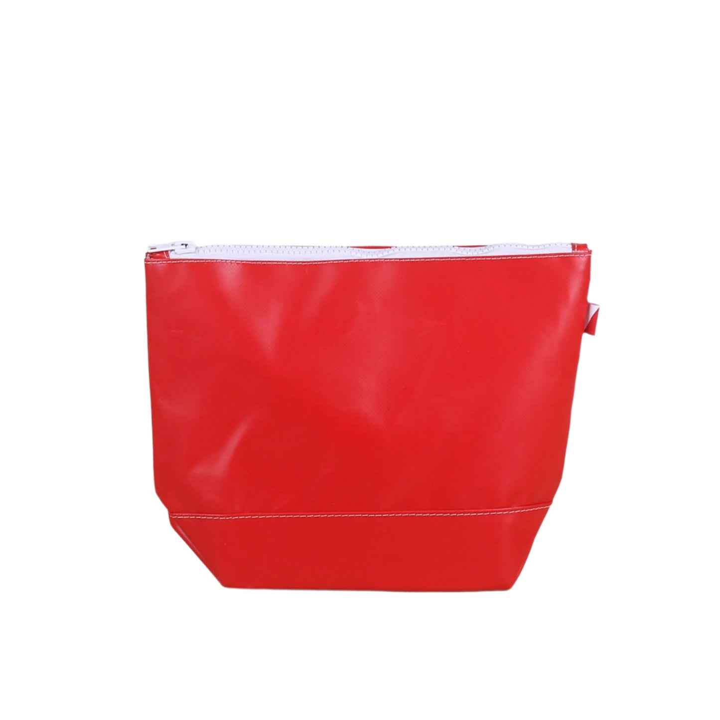 Big Sur Splash Zippered Pouch: Red
