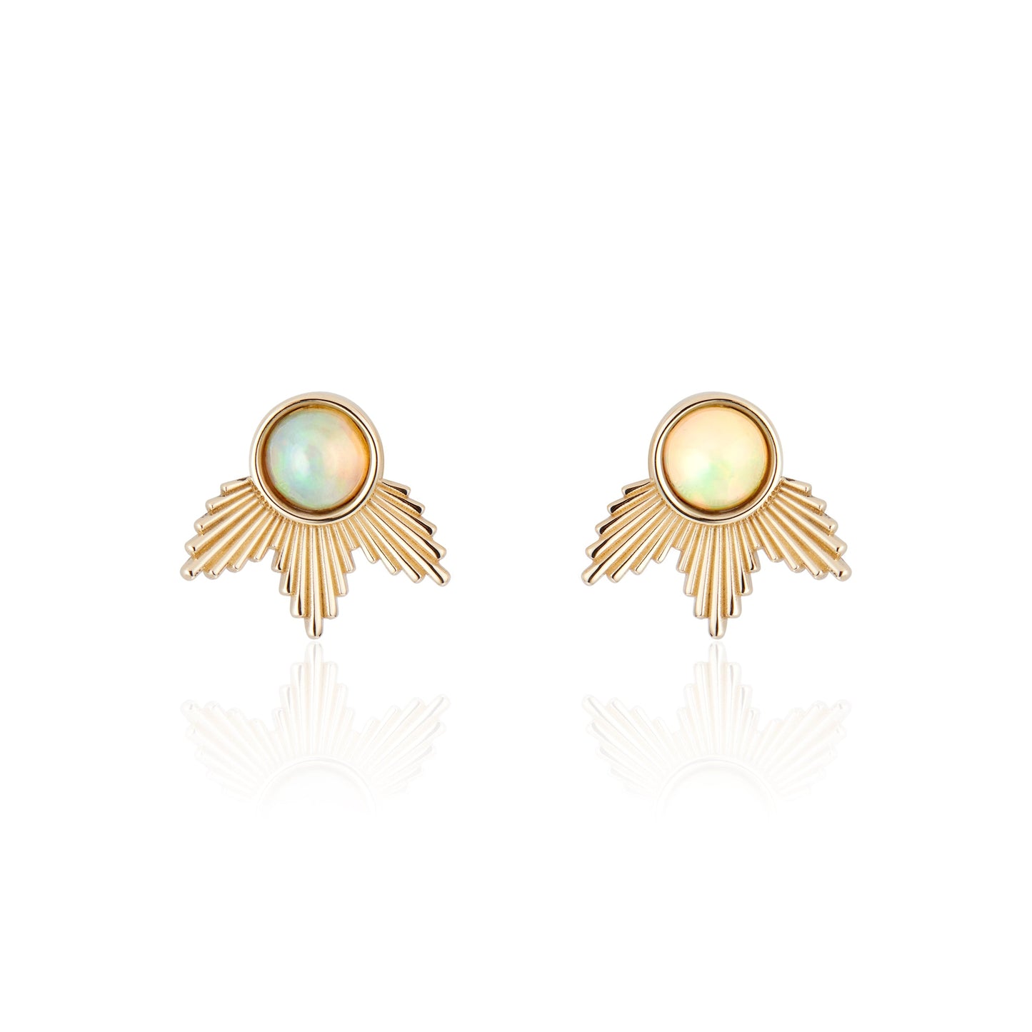 Revival Icarus Earrings with Opals