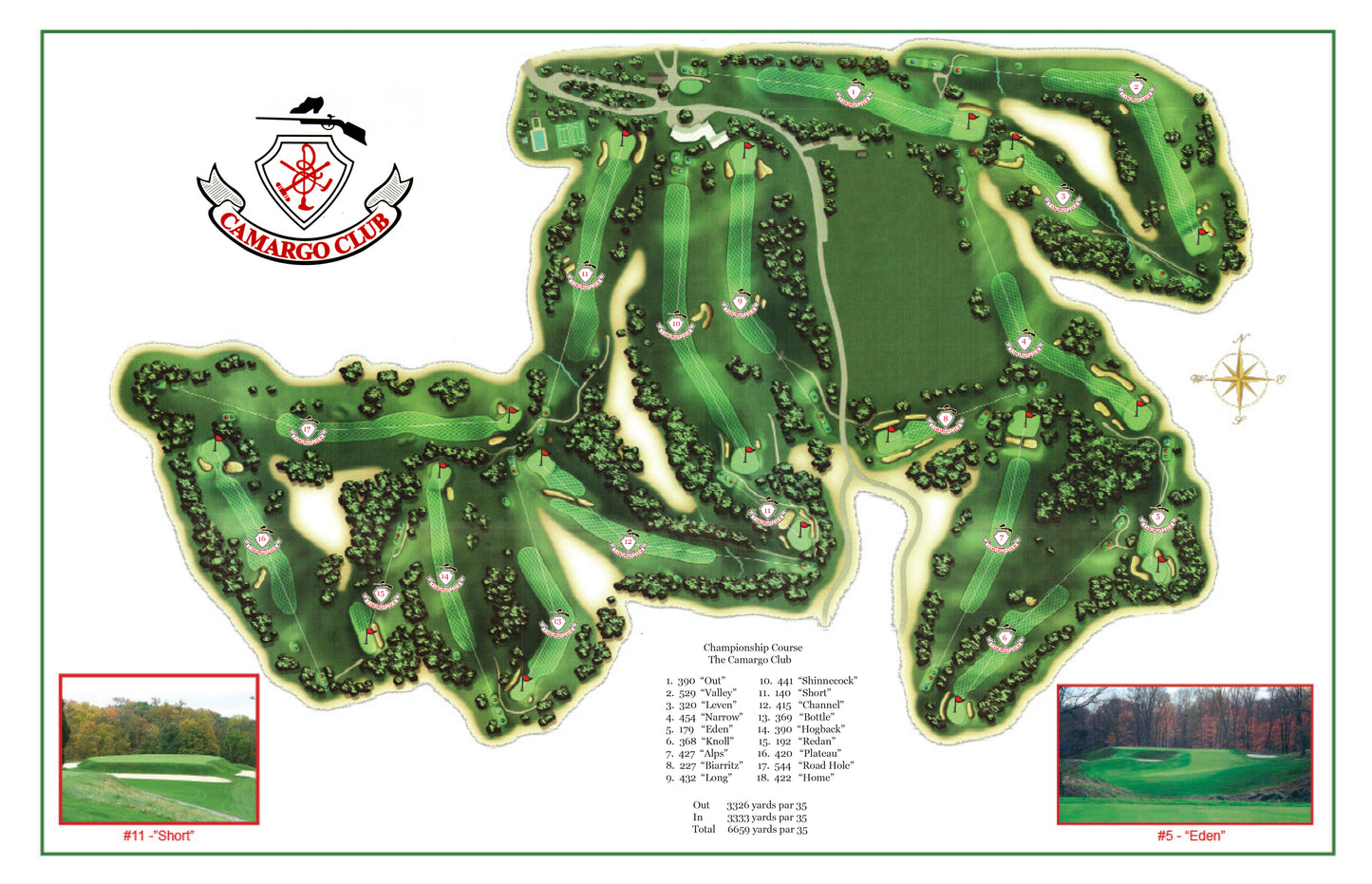 Camargo Map