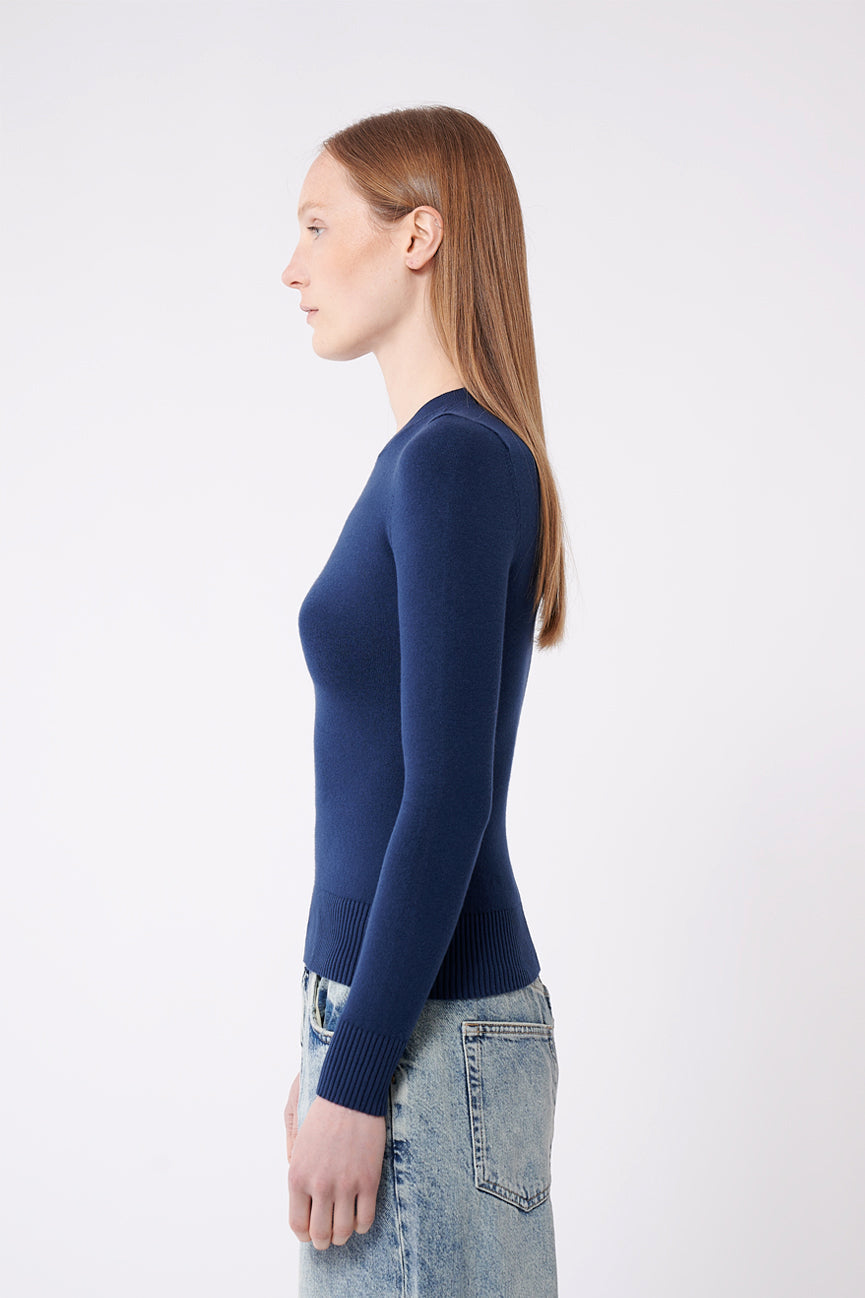 Navy Crew Neck