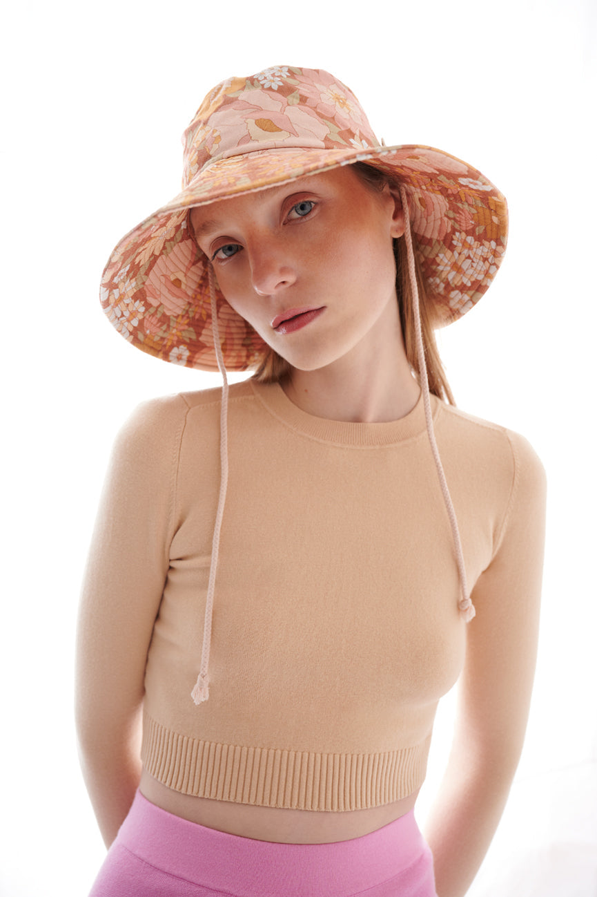Fieno Long Sleeve Crop Crew