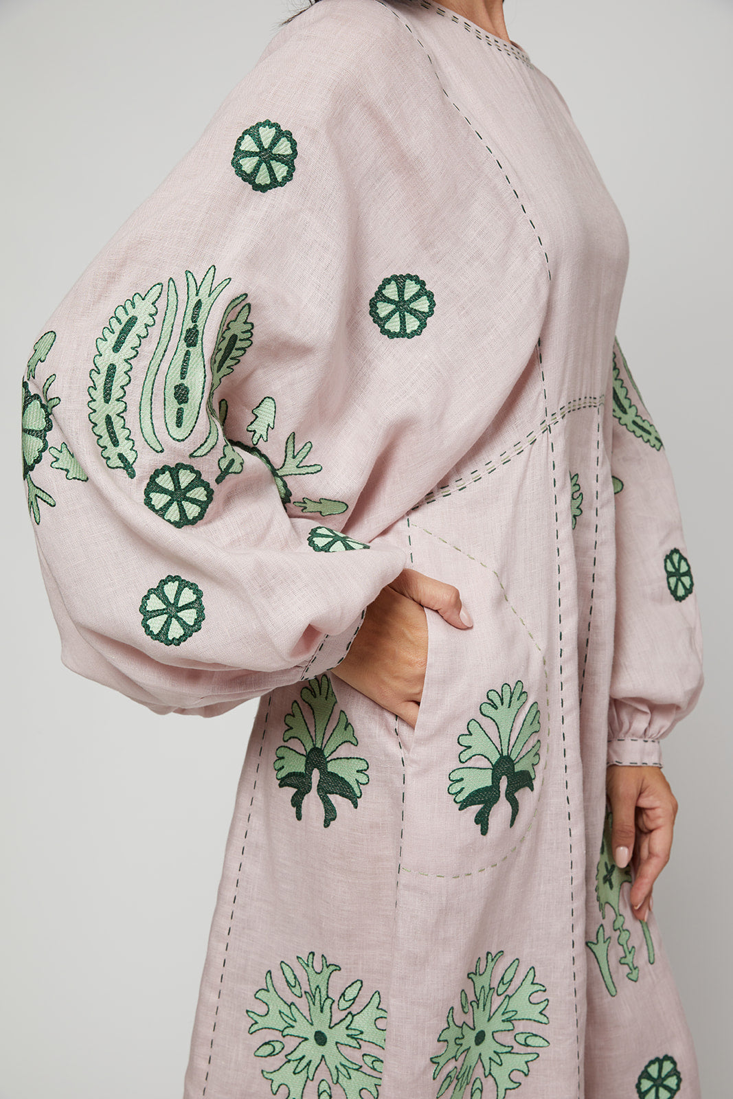 Carolyna Ukrainian Embroidered Dress