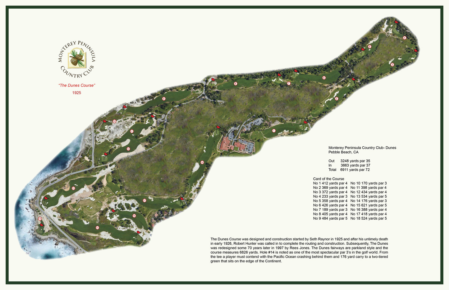 Monterey Dunes Country Club, The Dunes Course