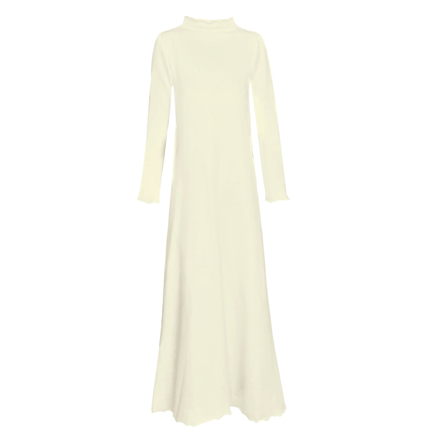 Lounge Dress in Ecru French Terry