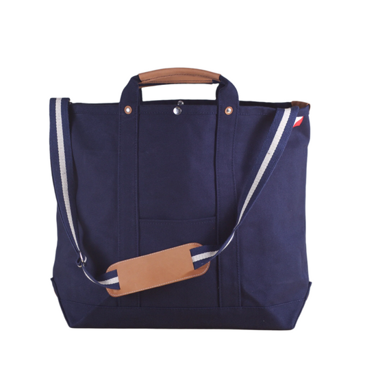 Cargo Large Canvas Tote Carry-On Travel Bag: Navy