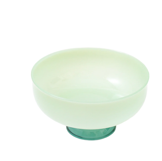 Candy Glass Bowl: Green