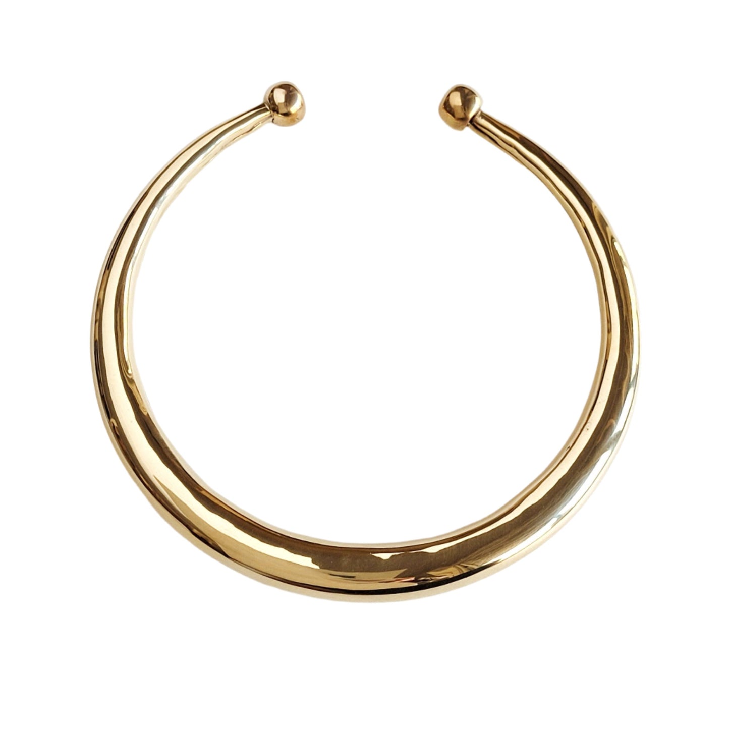 Brass tuareg simple Collar necklace choker