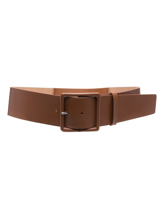 Max Mara Brown Leather Belt