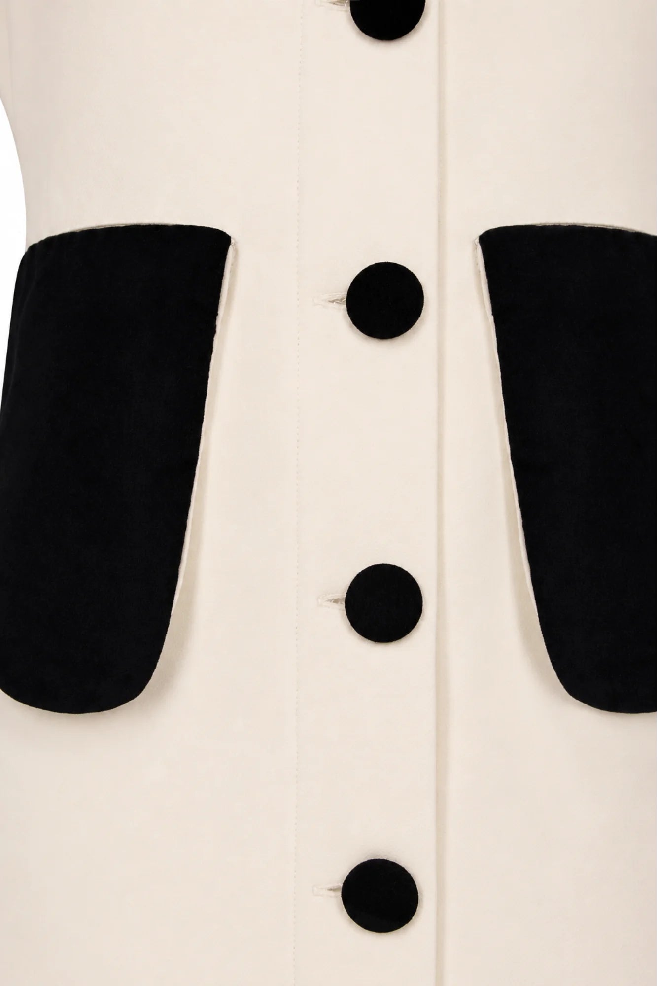 Destree Laetitia Dress — Ecru/Black