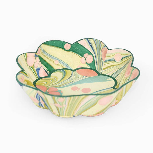 Scalloped Round Desk Tray